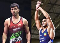 فرخی و کشتکار؛ ملی‌پوشان کشتی فارس در جهانی قزاقستان