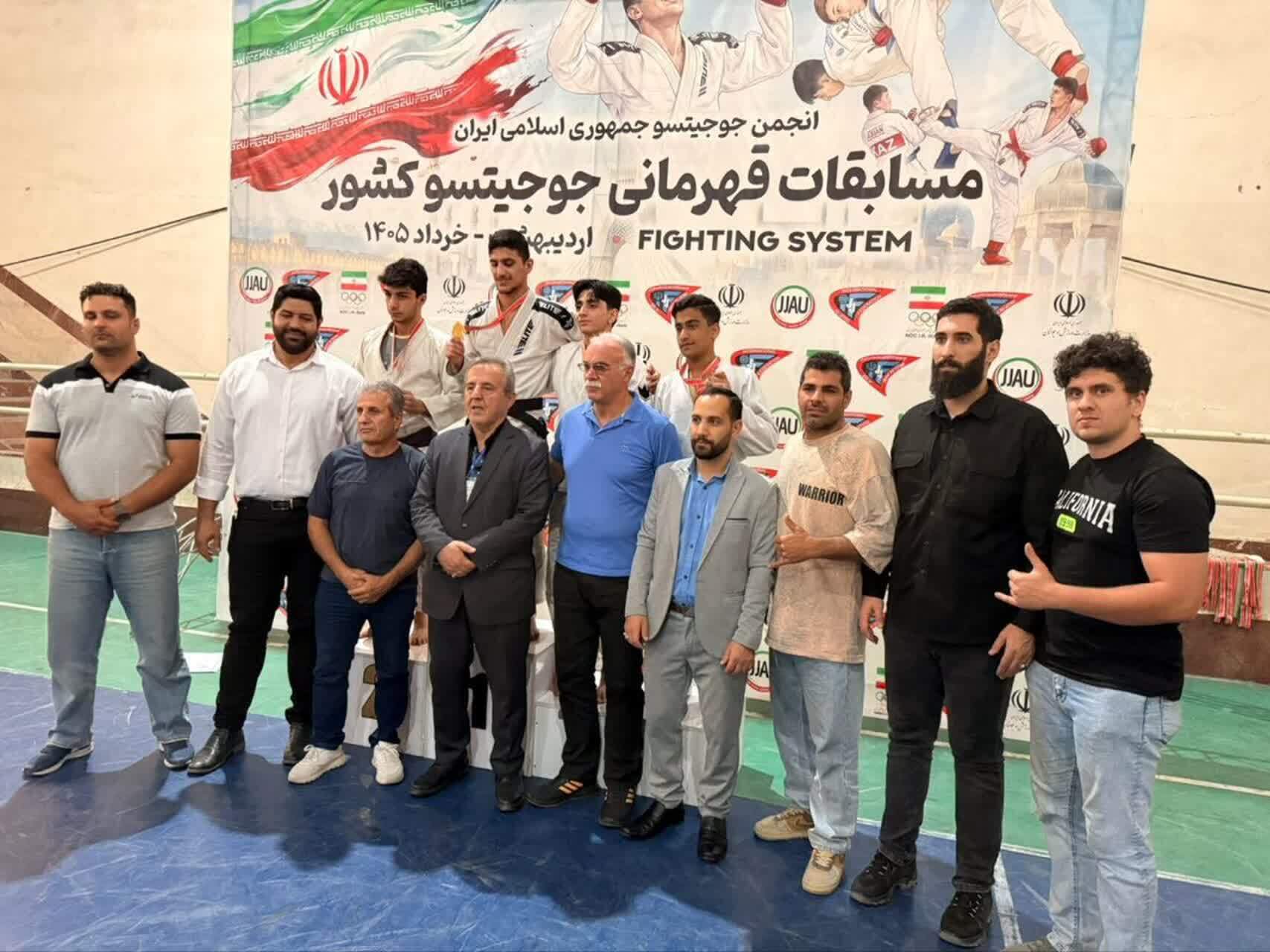 محسن حامدی طلا گرفت