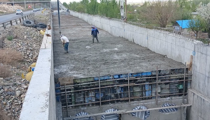 پیشرفت ۶۵ درصدی طرح تقاطع غیرهمسطح دانشگاه زنجان