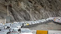 ترافیک در جاده هراز