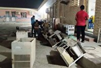 ارائه خدمات جهادگران به خانواده‌های نیازمند در بندرعباس