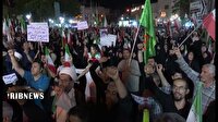 مردم قم از دست برتر ایران در برابر تهدید‌ها می‌گویند