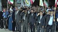 شور وشعور انقلابی در اجتماع حماسی مردم شهر ینقاق