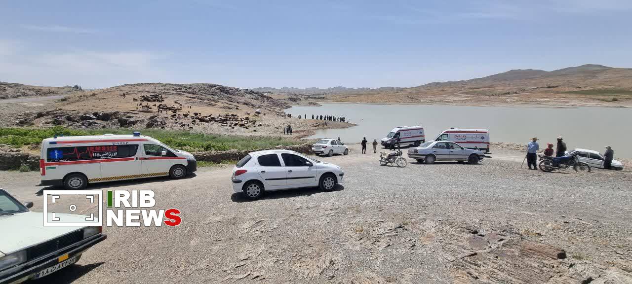 غرق شدن پنج نفر در سد خاکی یاسبلاغ کمیجان در استان مرکزی