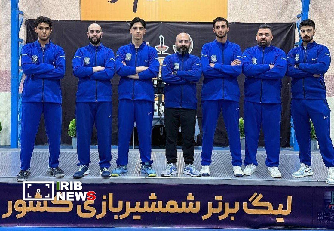 درخشش ورزشکاران کردستاتنی در لیگ برتر شمشیربازی