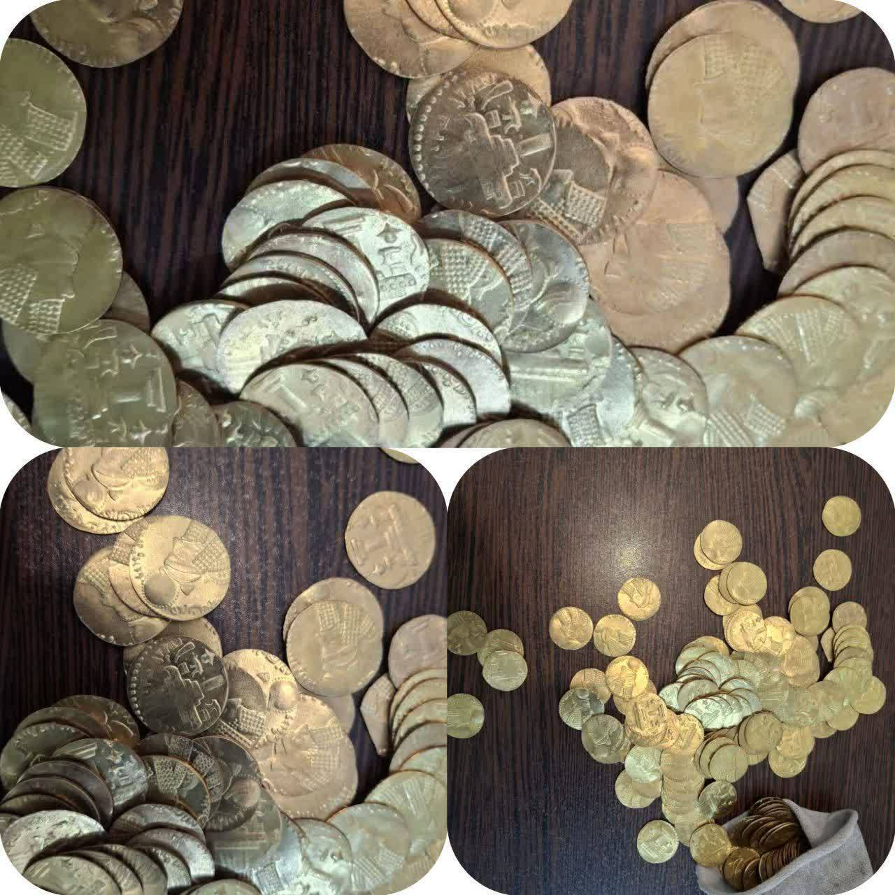 کشف سکه تقلبی در بویین میاندشت
