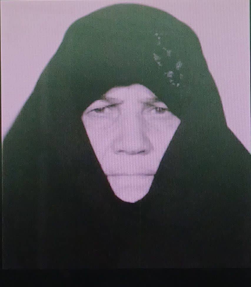 تشییع و خاکسپاری پیکر مادر شهید مزارعی در گلپایگان
