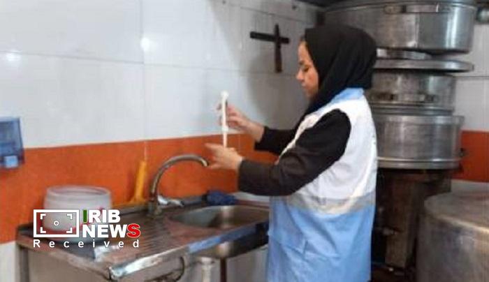 نظارت مرکز بهداشت کیش بر نحوه نگهداری و توزیع نذورات در ماه محرم و صفر
