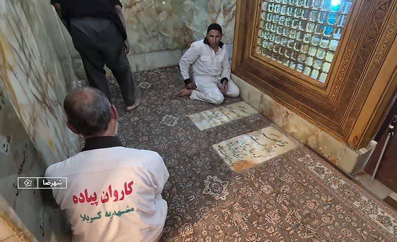 کاروان پیاده انصار الحسین (ع) به شهرضا رسید