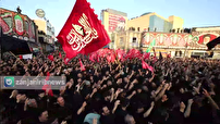 طنین «یا لثارات الحسین» در میعادگاه عاشقان حسینیه اعظم زنجان