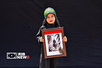 جلوه دلدادگی به علمدار کربلا