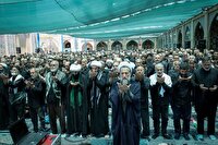 اقامه نماز ظهر تاسوعا در قزوین