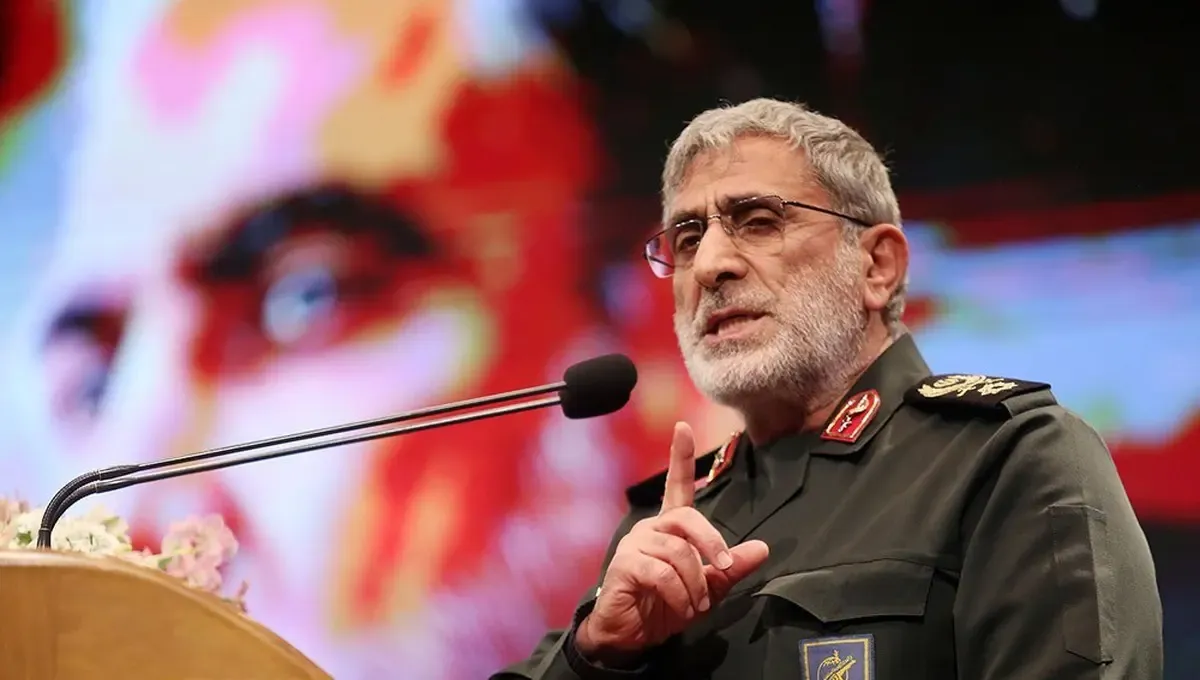هشدار سردار قاآنی به صهیونیست‌ها؛ باید سراسر لبنان را ترک کنید