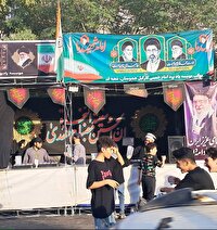 برپایی ایستگاه صلواتی طلاب کارگل هند در قم