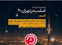 «تهران ۲۰» و «کشیک سلامت» از قاب سیما