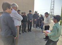 بهره برداری ۲ زمین چمن مصنوعی در بخش آسمینون شهرستان منوجان