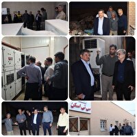 بازدید معاون اداره کل امور پشتیبانی وزارت بهداشت از زیرساخت‌های آسیب‌دیده حوزه سلامت جنوب غرب خوزستان